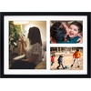 image:imageGolden State Art 12x24 Black Wood Picture Frame  Black Mat for 8x10 and 5x7 Photos  Real Glass Sawtooth Hanger Swivel Tabs  Wall Mounting  Great for Posters Weddings and EngagementsBlackWhite Mat1P