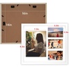 image:imageGolden State Art 12x24 Black Wood Picture Frame  Black Mat for 8x10 and 5x7 Photos  Real Glass Sawtooth Hanger Swivel Tabs  Wall Mounting  Great for Posters Weddings and EngagementsWhiteWhite Mat2P