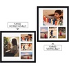 image:imageGolden State Art 12x24 Black Wood Picture Frame  Black Mat for 8x10 and 5x7 Photos  Real Glass Sawtooth Hanger Swivel Tabs  Wall Mounting  Great for Posters Weddings and EngagementsBlackWhite Mat2P