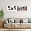 image:imageGolden State Art 12x24 Black Wood Picture Frame  Black Mat for 8x10 and 5x7 Photos  Real Glass Sawtooth Hanger Swivel Tabs  Wall Mounting  Great for Posters Weddings and EngagementsWhiteWhite Mat2P