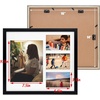image:imageGolden State Art 12x24 Black Wood Picture Frame  Black Mat for 8x10 and 5x7 Photos  Real Glass Sawtooth Hanger Swivel Tabs  Wall Mounting  Great for Posters Weddings and EngagementsBlackWhite Mat2P