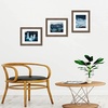 image:imageGolden State Art 14x18 Picture Frame  Matted for 11x14 Photo Black  1 PackWhite Mat and Tempered Glass frontFits 14x18 Photo Without Mat Wide Moulding Solid Wood Frame for Wall DisplayDistressed Brown