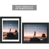 image:imageGolden State Art 14x18 Picture Frame  Matted for 11x14 Photo Black  1 PackWhite Mat and Tempered Glass frontFits 14x18 Photo Without Mat Wide Moulding Solid Wood Frame for Wall DisplayBlack