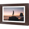 image:imageGolden State Art 14x18 Picture Frame  Matted for 11x14 Photo Black  1 PackWhite Mat and Tempered Glass frontFits 14x18 Photo Without Mat Wide Moulding Solid Wood Frame for Wall DisplayDistressed Dark Brown