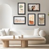 image:imageGolden State Art 14x18 Picture Frame  Matted for 11x14 Photo Black  1 PackWhite Mat and Tempered Glass frontFits 14x18 Photo Without Mat Wide Moulding Solid Wood Frame for Wall DisplayBlack