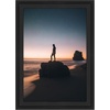 image:imageGolden State Art 14x18 Picture Frame  Matted for 11x14 Photo Black  1 PackWhite Mat and Tempered Glass frontFits 14x18 Photo Without Mat Wide Moulding Solid Wood Frame for Wall DisplayBlack
