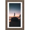 image:imageGolden State Art 14x18 Picture Frame  Matted for 11x14 Photo Black  1 PackWhite Mat and Tempered Glass frontFits 14x18 Photo Without Mat Wide Moulding Solid Wood Frame for Wall DisplayDistressed Brown