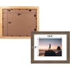 image:imageGolden State Art 14x18 Picture Frame  Matted for 11x14 Photo Black  1 PackWhite Mat and Tempered Glass frontFits 14x18 Photo Without Mat Wide Moulding Solid Wood Frame for Wall DisplayDistressed Brown