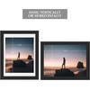 image:imageGolden State Art 14x18 Picture Frame  Matted for 11x14 Photo Black  1 PackWhite Mat and Tempered Glass frontFits 14x18 Photo Without Mat Wide Moulding Solid Wood Frame for Wall DisplayBlack