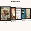 image:imageGolden State Art 14x18 Picture Frame  Matted for 11x14 Photo Black  1 PackWhite Mat and Tempered Glass frontFits 14x18 Photo Without Mat Wide Moulding Solid Wood Frame for Wall DisplayBlack