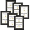image:imageGolden State Art 14x20 Double Diploma Frame Display Double 85x11 Document  2 PackBlack over Gold mat is removable Solid Wood amp Tempered Glass Protectionwall mounting hang landscape or portraitBlack with BlackGold Mat