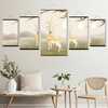 image:imageGolden State Art 36 Inch Wood Magnetic Poster Frame Hanger Black 1 Pack  Wooden Magnet Frame for Photo Canvas Artwork Scroll Print Map Fits 24x36 36x48 12x36 18x36 Posters Wall MountBlack