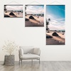 image:imageGolden State Art 36 Inch Wood Magnetic Poster Frame Hanger Black 1 Pack  Wooden Magnet Frame for Photo Canvas Artwork Scroll Print Map Fits 24x36 36x48 12x36 18x36 Posters Wall MountBlack