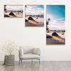 image:imageGolden State Art 36 Inch Wood Magnetic Poster Frame Hanger Black 1 Pack  Wooden Magnet Frame for Photo Canvas Artwork Scroll Print Map Fits 24x36 36x48 12x36 18x36 Posters Wall MountTeak