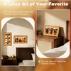 image:imageGolden State Art 4x6 Collage Picture FrameSolid WoodampReal Glass4 Photos  Multi Picture Frame for 4 4x6 Photos  Natural Bark Edges Design  Farmhouse Collage Wall Decor  Rustic Brown3 Openings 4x6