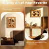 image:imageGolden State Art 4x6 Collage Picture FrameSolid WoodampReal Glass4 Photos  Multi Picture Frame for 4 4x6 Photos  Natural Bark Edges Design  Farmhouse Collage Wall Decor  Rustic Brown4 Openings 4x6
