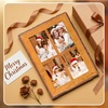 image:imageGolden State Art 4x6 Collage Picture FrameSolid WoodampReal Glass4 Photos  Multi Picture Frame for 4 4x6 Photos  Natural Bark Edges Design  Farmhouse Collage Wall Decor  Rustic Brown4 Openings 4x6