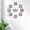 image:imageGolden State Art 6x6 Picture Frame GreySolid WoodampReal GlassMat 4x4  3 Pack 6x6 Square Photo Frames White Mat Display for 4x4 Picture Horizontal and Vertical Wall Mounting DecorBlack