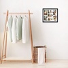 image:imageGolden State Art 7 Openings for 4x6 Collage Picture FrameSolid WoodGlass  Fit For 137x157 Picture Without MatMatted for 4x6 PictureBlack1 PackWood  Black With White Mat