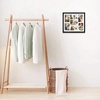 image:imageGolden State Art 7 Openings for 4x6 Collage Picture FrameSolid WoodGlass  Fit For 137x157 Picture Without MatMatted for 4x6 PictureBlack1 PackWood  Black With White Mat