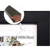 image:imageGolden State Art 7 Openings for 4x6 Collage Picture FrameSolid WoodGlass  Fit For 137x157 Picture Without MatMatted for 4x6 PictureBlack1 PackWood  Black With White Mat