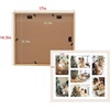 image:imageGolden State Art 7 Openings for 4x6 Collage Picture FrameSolid WoodGlass  Fit For 137x157 Picture Without MatMatted for 4x6 PictureBlack1 PackWood  Distressed White With White Mat