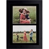 image:imageGolden State Art 85x11 Black Wooden Picture Frame for 25x7 Photos1 Pack  Black Frame with White Mat85x11 Certificate Without Mat  Real Glass  Easel Stand for LandscapePortrait Table DisplayBlackBlack Mat