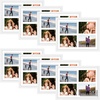 image:imageGolden State Art 85x11 Black Wooden Picture Frame for 25x7 Photos1 Pack  Black Frame with White Mat85x11 Certificate Without Mat  Real Glass  Easel Stand for LandscapePortrait Table DisplayWhiteWhite Mat