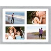 image:imageGolden State Art 85x11 Black Wooden Picture Frame for 25x7 Photos1 Pack  Black Frame with White Mat85x11 Certificate Without Mat  Real Glass  Easel Stand for LandscapePortrait Table DisplayGrey White Mat