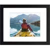 image:imageGolden State Art 8x10 Black Picture FrameSolid WoodampReal GlassMat for 5x7  1 Pack 8x10 Photo Frame White Mat Display for 5x7 Picture Horizontal and Vertical Tabletop or Wall Mounting Home DecorBlack