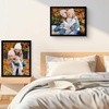 image:imageGolden State Art 8x10 Black Picture FrameSolid WoodampReal GlassMat for 5x7  1 Pack 8x10 Photo Frame White Mat Display for 5x7 Picture Horizontal and Vertical Tabletop or Wall Mounting Home DecorBlack