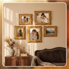 image:imageGolden State Art 8x10 Picture Frame Rustic BrownSolid WoodampBark EdgeampGlass  8x10 Picture Frame with Real Glass amp Wavy Bark Edges Farmhouse Decor for Tabletop or Wall Display8x10