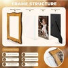 image:imageGolden State Art 8x10 Picture Frame Rustic BrownSolid WoodampBark EdgeampGlass  8x10 Picture Frame with Real Glass amp Wavy Bark Edges Farmhouse Decor for Tabletop or Wall Display8x10