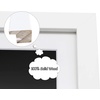 image:imageGolden State Art 9Openings 4x6 Wood Collage Picture Frame Black  Fits Nine 4x6 Photos White Mat Photo Art136x197 Poster or Print Display Tempered Glass1 PackWhite