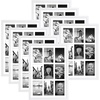 image:imageGolden State Art 9Openings 4x6 Wood Collage Picture Frame Black  Fits Nine 4x6 Photos White Mat Photo Art136x197 Poster or Print Display Tempered Glass1 PackWhite