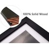 image:imageGolden State Art 9Openings 4x6 Wood Collage Picture Frame Black  Fits Nine 4x6 Photos White Mat Photo Art136x197 Poster or Print Display Tempered Glass1 PackBlack