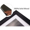 image:imageGolden State Art 9Openings 4x6 Wood Collage Picture Frame Black  Fits Nine 4x6 Photos White Mat Photo Art136x197 Poster or Print Display Tempered Glass1 PackBlack