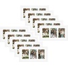 image:imageGolden State Art 9x18 Black Wood Frame  for Three 5x7 Pictures 1 Pack  Black MatSolid WoodSawtooth Hangers Swivel Tabs  Wall Mounting  LandscapePortrait  Real Glass  Collage FrameWood  White With White Mat