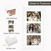 image:imageGolden State Art 9x18 Black Wood Frame  for Three 5x7 Pictures 1 Pack  Black MatSolid WoodSawtooth Hangers Swivel Tabs  Wall Mounting  LandscapePortrait  Real Glass  Collage FrameWood  White With White Mat