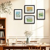 image:imageGolden State Art A4 Black Picture FrameSolid WoodDisplay 83x117 Photo  1 Pack A4 Picture Frame with Plexiglass Display 83x117 PhotoPosterPrint Horizontal amp Vertical Tabletop or Wall MountingBlack
