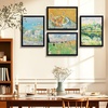 image:imageGolden State Art A4 Black Picture FrameSolid WoodDisplay 83x117 Photo  1 Pack A4 Picture Frame with Plexiglass Display 83x117 PhotoPosterPrint Horizontal amp Vertical Tabletop or Wall MountingBlack
