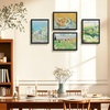 image:imageGolden State Art A4 Black Picture FrameSolid WoodDisplay 83x117 Photo  1 Pack A4 Picture Frame with Plexiglass Display 83x117 PhotoPosterPrint Horizontal amp Vertical Tabletop or Wall MountingBlack