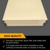 image:imageGolden State Art Archival Drop Front Storage Box Tan1175x1525x3 Inch  AcidFree Museum Box with Metal Edge Corner for Storing Artwork Photos Documents Prints Arts And CraftsBeige