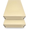 image:imageGolden State Art Archival Drop Front Storage Box Tan1175x1525x3 Inch  AcidFree Museum Box with Metal Edge Corner for Storing Artwork Photos Documents Prints Arts And CraftsBeige