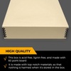 image:imageGolden State Art Archival Drop Front Storage Box Tan1175x1525x3 Inch  AcidFree Museum Box with Metal Edge Corner for Storing Artwork Photos Documents Prints Arts And CraftsTan