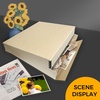 image:imageGolden State Art Archival Drop Front Storage Box Tan1175x1525x3 Inch  AcidFree Museum Box with Metal Edge Corner for Storing Artwork Photos Documents Prints Arts And CraftsTan