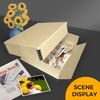 image:imageGolden State Art Archival Drop Front Storage Box Tan1175x1525x3 Inch  AcidFree Museum Box with Metal Edge Corner for Storing Artwork Photos Documents Prints Arts And CraftsTan