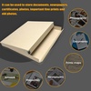image:imageGolden State Art Archival Drop Front Storage Box Tan1175x1525x3 Inch  AcidFree Museum Box with Metal Edge Corner for Storing Artwork Photos Documents Prints Arts And CraftsTan