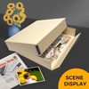 image:imageGolden State Art Archival Drop Front Storage Box Tan1175x1525x3 Inch  AcidFree Museum Box with Metal Edge Corner for Storing Artwork Photos Documents Prints Arts And CraftsTan