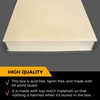 image:imageGolden State Art Archival Drop Front Storage Box Tan1175x1525x3 Inch  AcidFree Museum Box with Metal Edge Corner for Storing Artwork Photos Documents Prints Arts And CraftsTan
